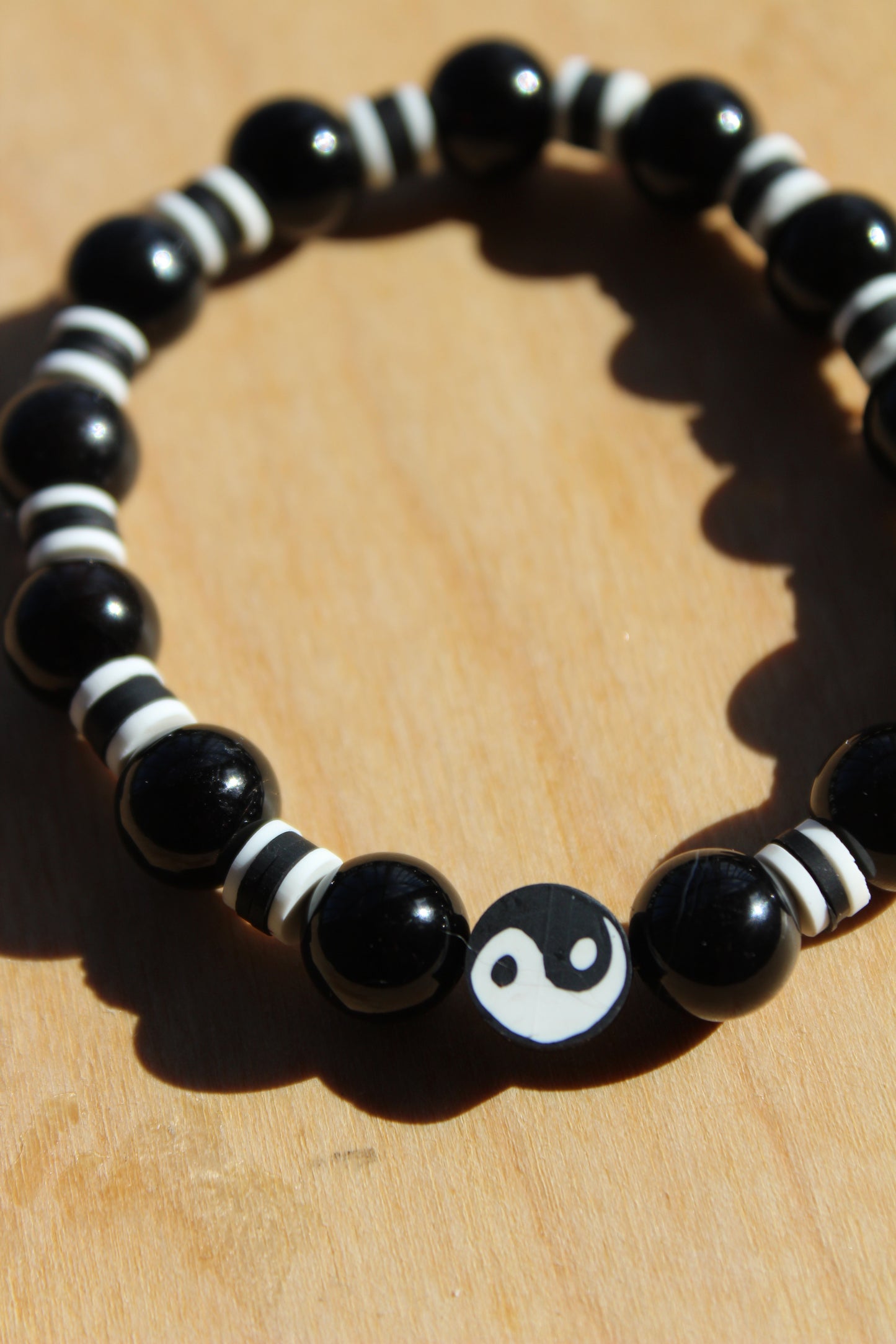 Black Agate & Heishi