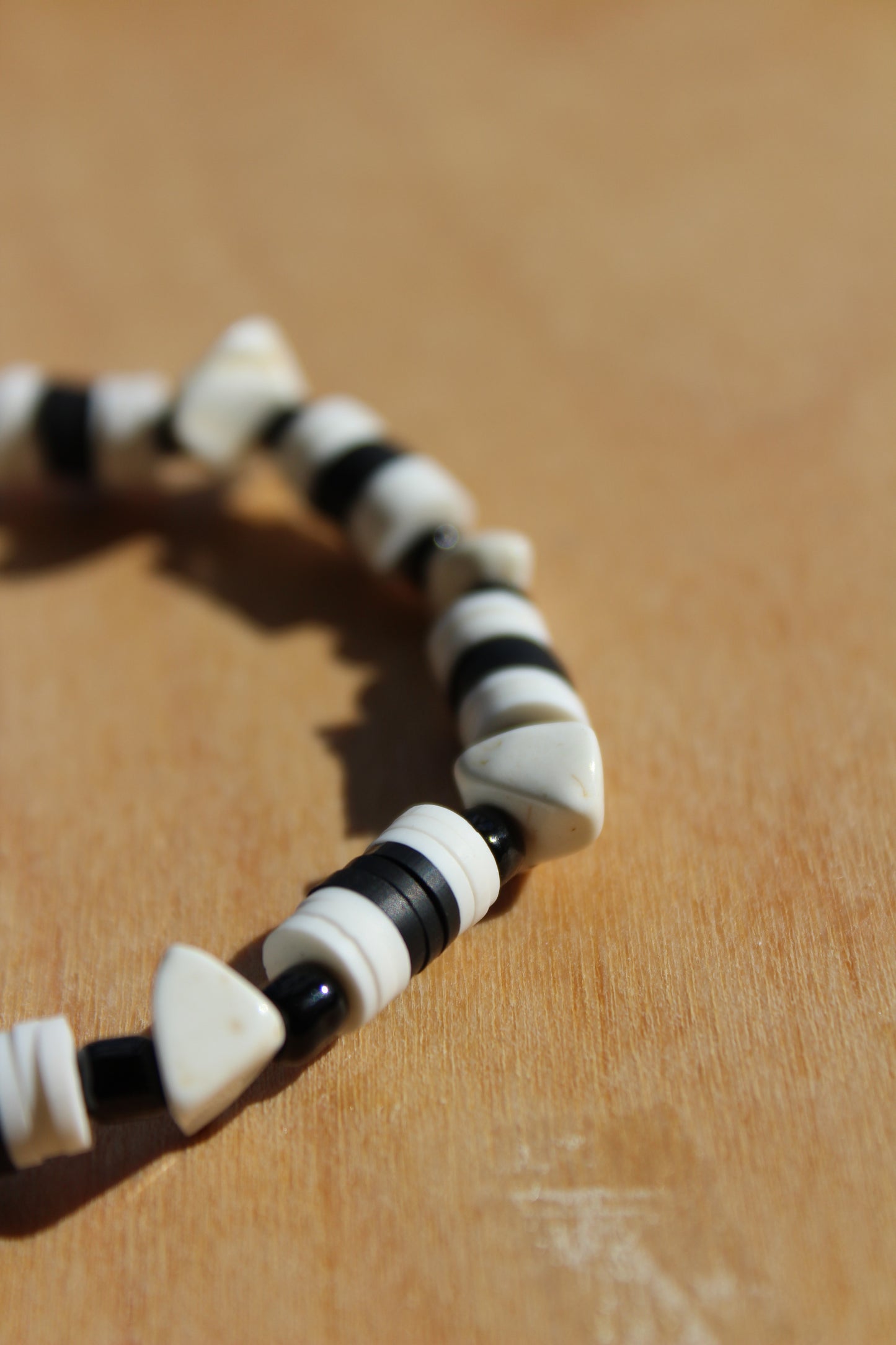 Howlite & Heishi beads