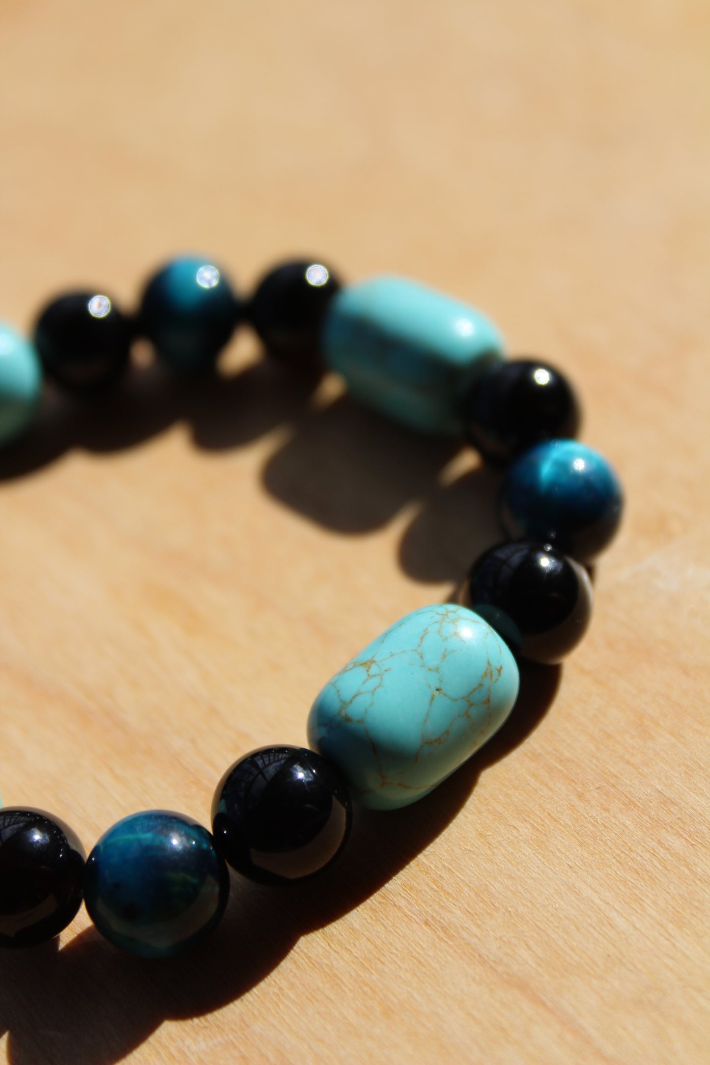 Blue Tigers Eye & Turquoise