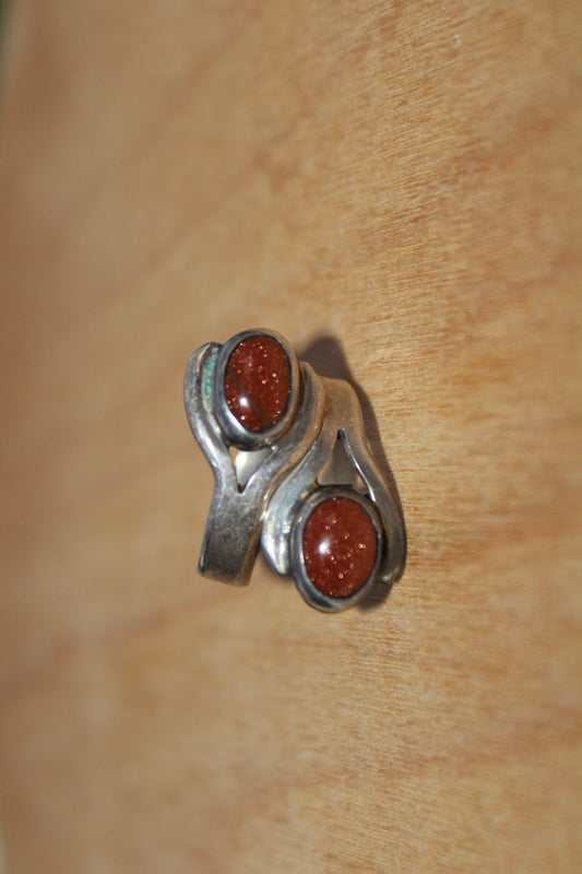 Goldstone Ring