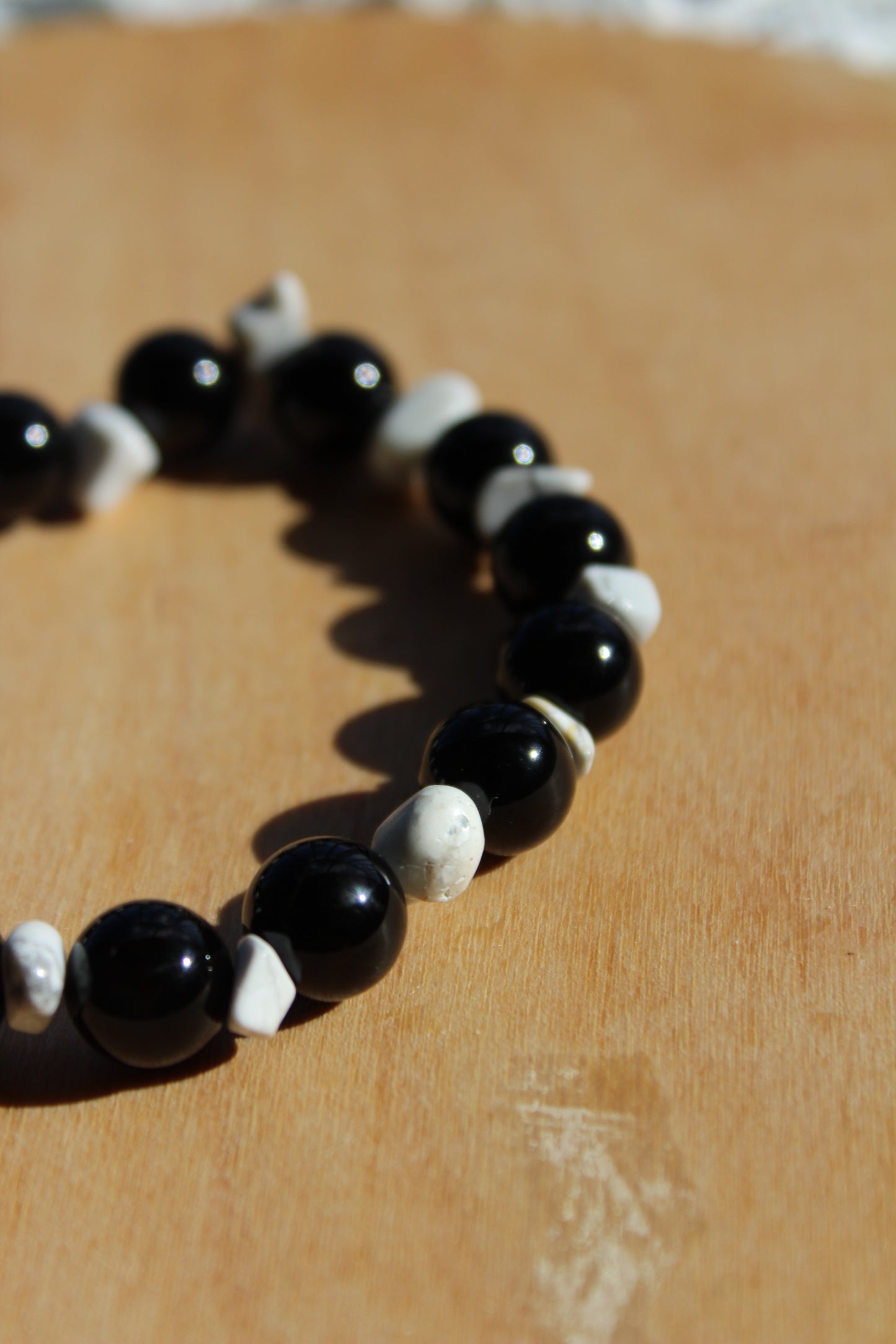 Black Agate & Howlite