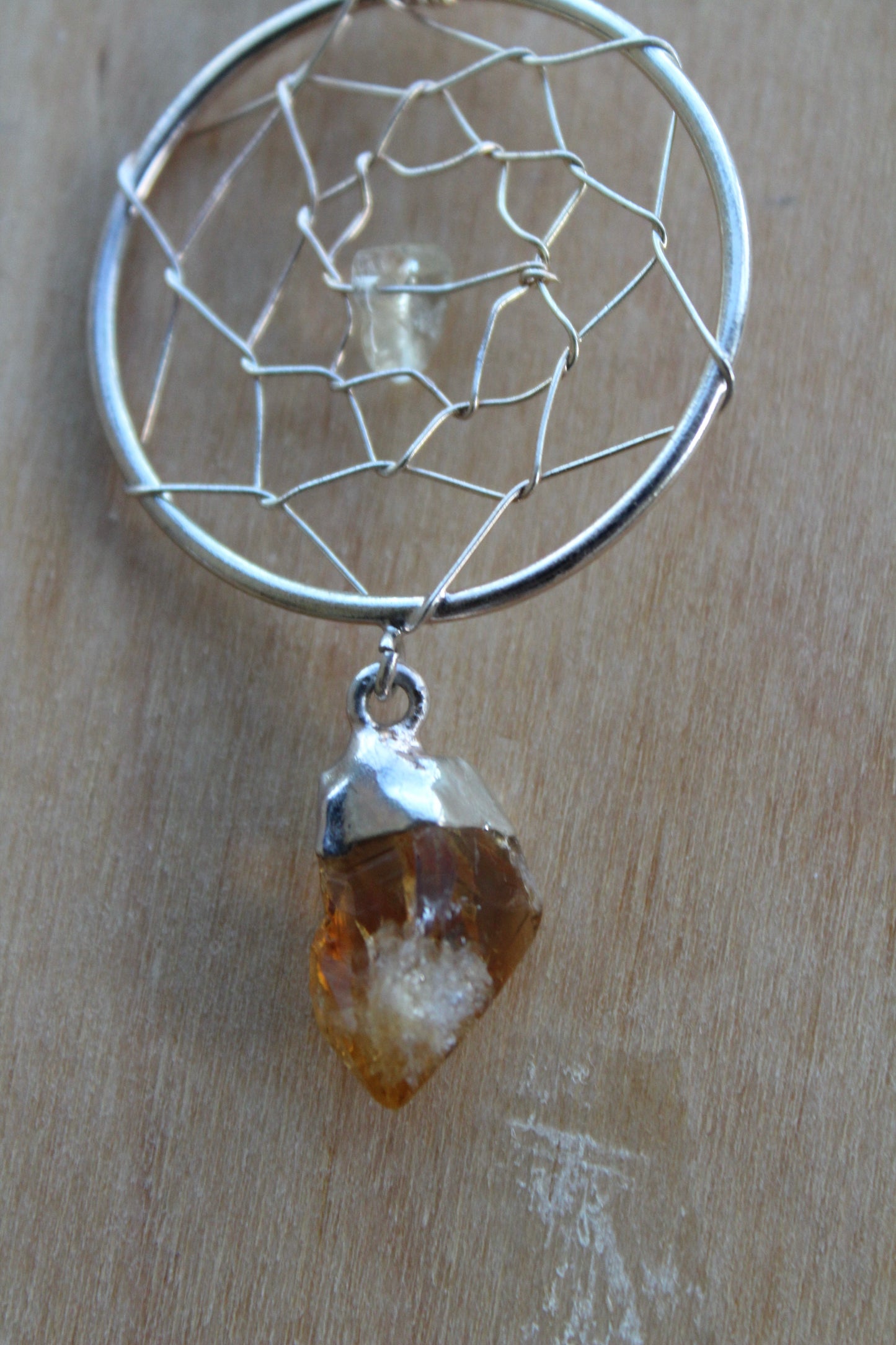 Citrine Dream Catcher Earrings