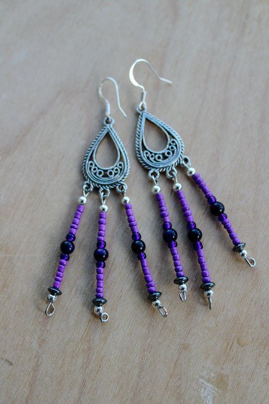 Crown Chakra Earrings