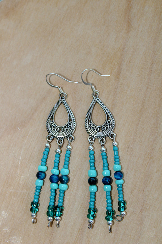 Beaded Oasis Earrings